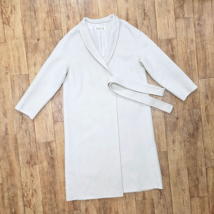 비뮤즈(B.MUSE) 베뉴엣 알파카 울 세르코트 프리사이즈 새상품--2