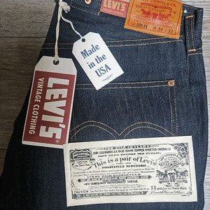 리바이스 LVC 1922 501 리지드 USA 콘밀 30X32