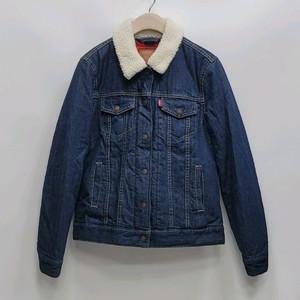(새상품급) LEVIS 리바이스 양털 구스 다운 청자켓 / 여 S 이미지