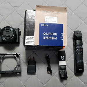 소니 미러리스 카메라 a6400