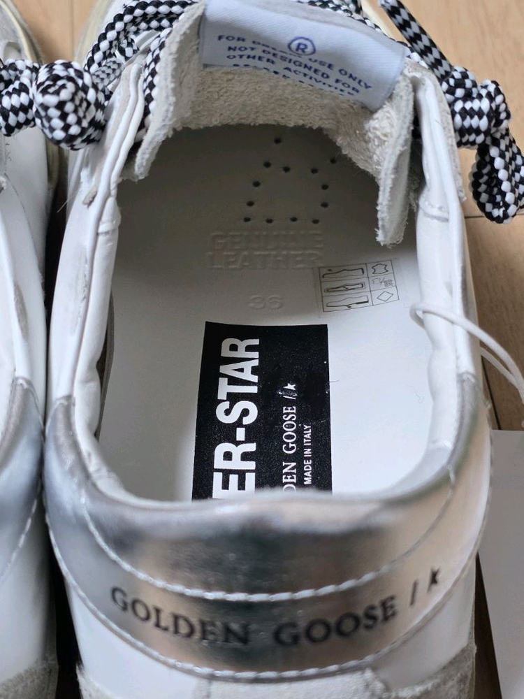 골든구스 슈퍼스타 36사이즈 새상품. 마지막 가격.--5