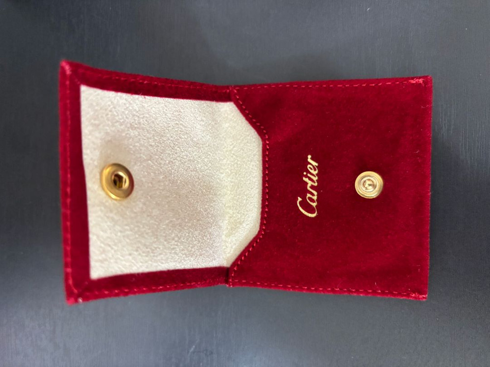 까르띠에 파우치 미니 반지용 정품--1