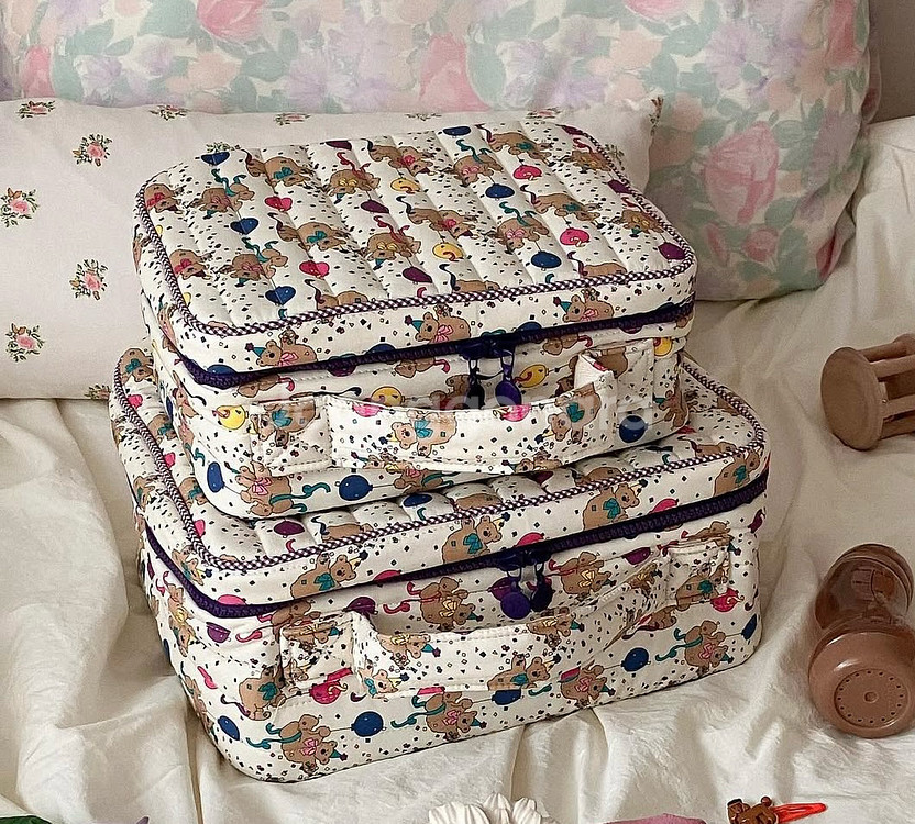 삽니다) 프레젠트프로젝트 리본베이지, 파티베어 트래블백 M 사이즈 구해요--1