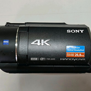A급>소니 4K캠코더 FDR-AX43 핸디캠 광학20배줌 콘서트캠