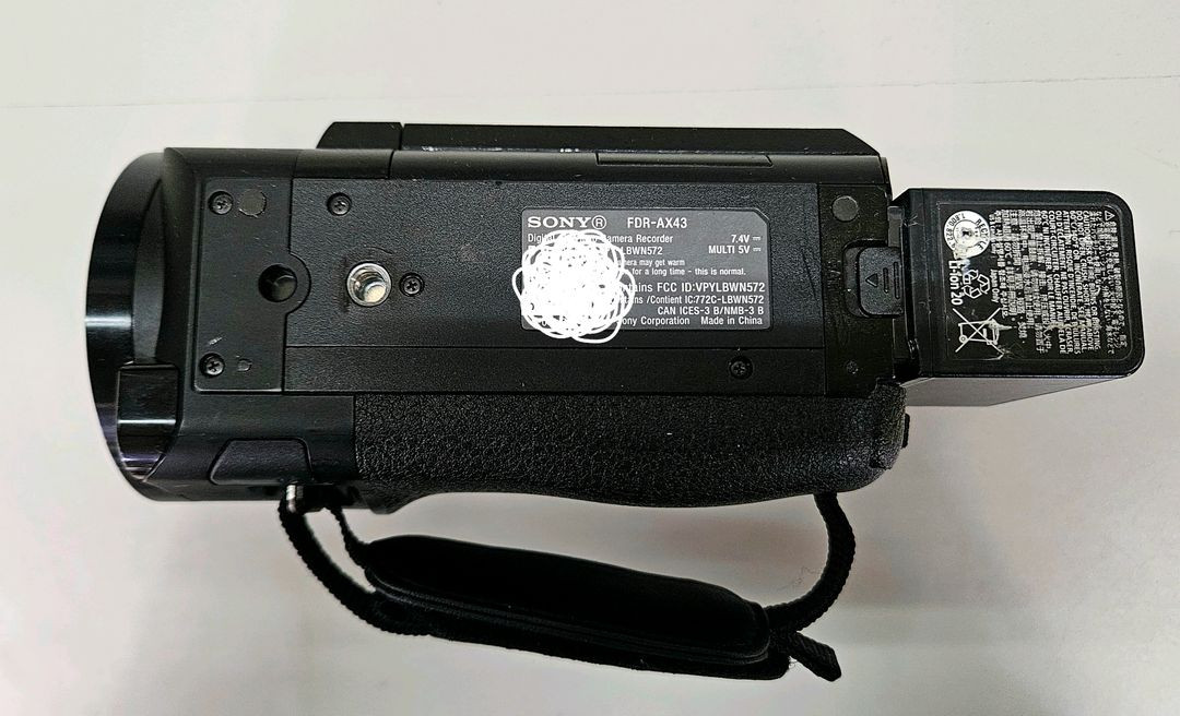 A급>소니 4K캠코더 FDR-AX43 핸디캠 광학20배줌 콘서트캠 이미지