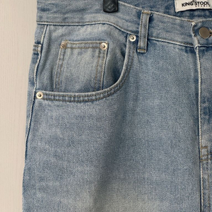 (L) 연청 와이드 남성 데님 팬츠 청바지 두번 착용