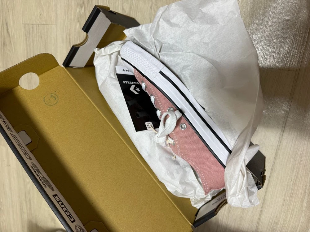 컨버스 척테일러 핑크 새상품 225 이미지