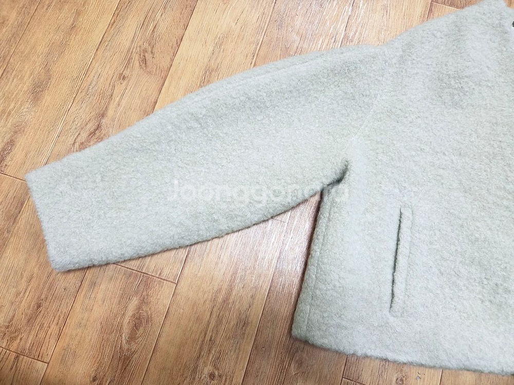 레이스(RRACE) 알파카 커브드 숏자켓 프리사이즈 새상품--7