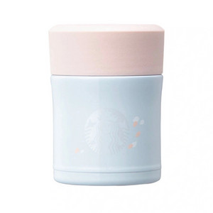 새제품) 스타벅스 벚꽃 보온통, 죽통, 이유식통, 도시락 컨테이너 300ml