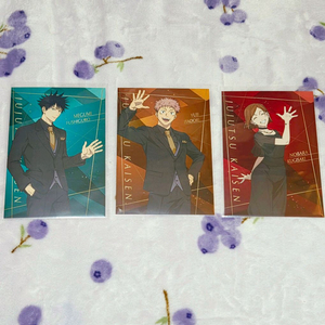 [일괄] 주술회전 마루이 5주년 엽서 유지 메구미 노바라 유메노