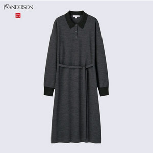 유니클로 JW앤더슨콜라보 메리노울 니트 원피스L