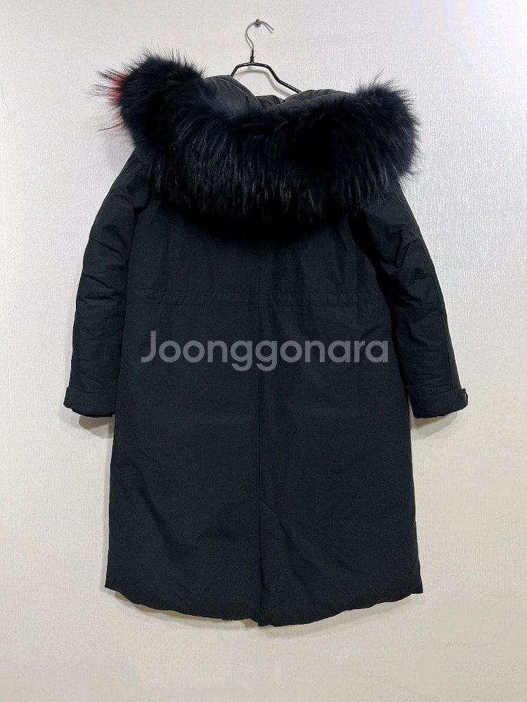 BEANPOLE 빈폴 스포츠 롱 구스다운 폭스 퍼 점퍼 S--3