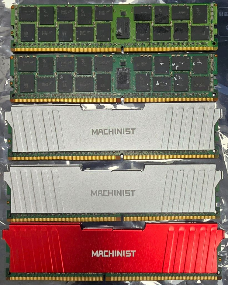 DDR4 램 16GB ECC 마이크론 낸드--0