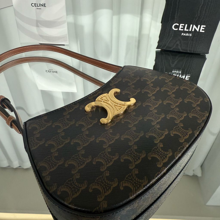 [24년8월구매]셀린느 트리오페 틸리백 숄더백--6