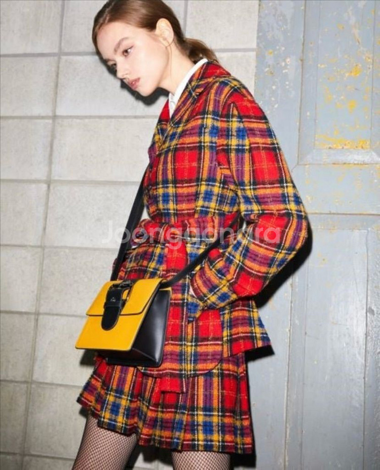 [비비안웨스트우드] 레드벨벳 조이 비비안 체크 자켓--1