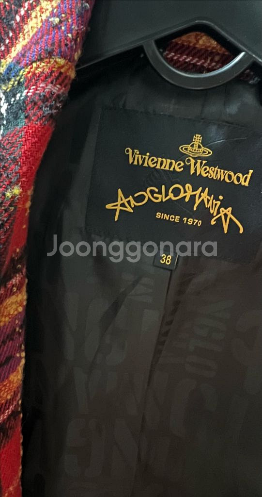 [비비안웨스트우드] 레드벨벳 조이 비비안 체크 자켓--6