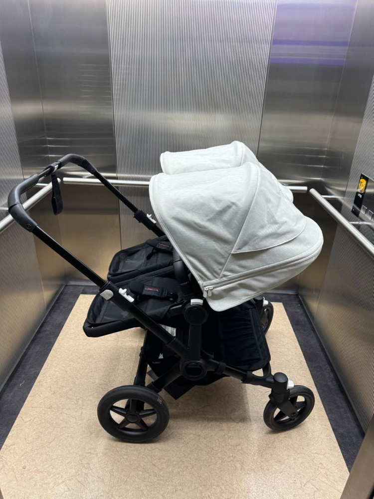 부가부 동키5 트윈 (쌍둥이 유모차) 상태 좋음 이미지