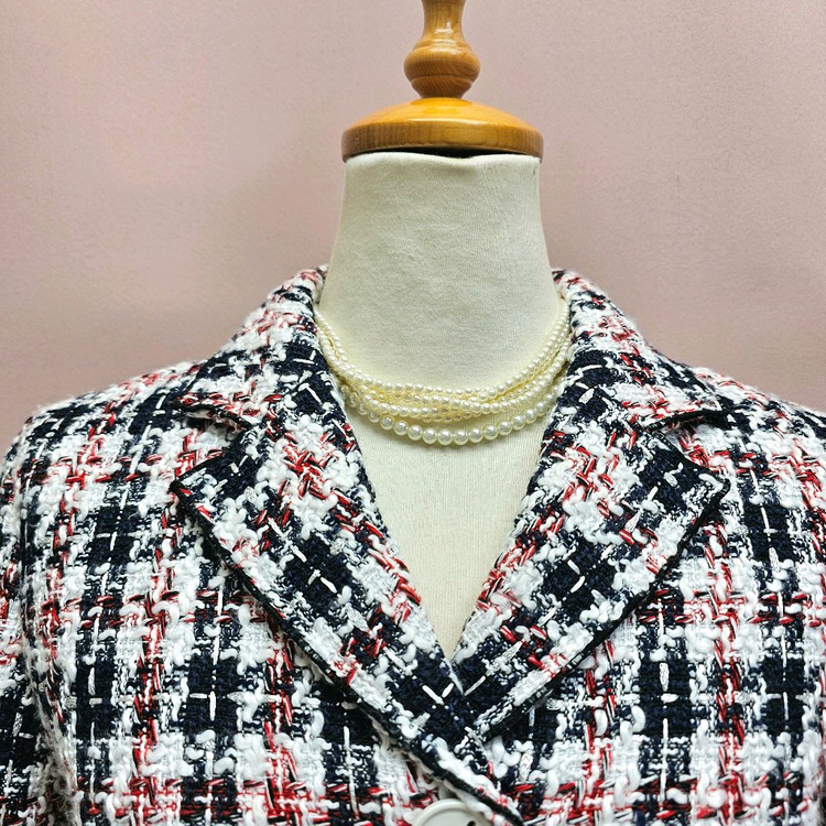 잇미샤 트위드 플레어 원피스 이미지