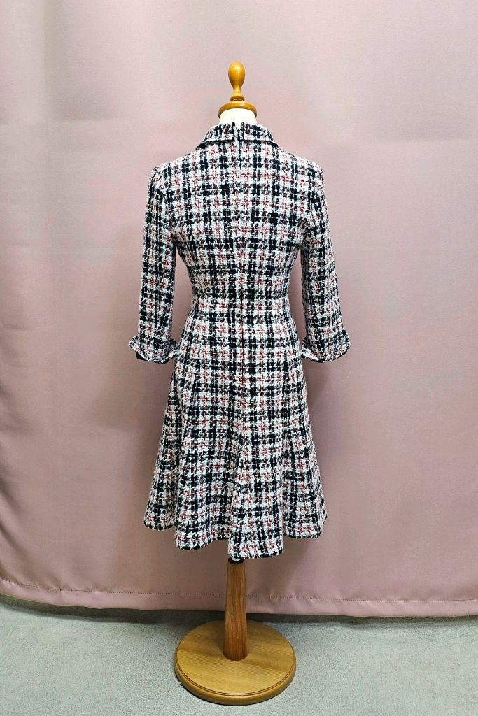 잇미샤 트위드 플레어 원피스 이미지