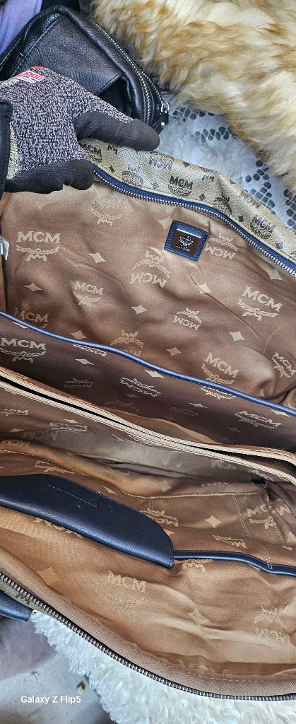 mcm정품남녜서류가방숄더크로스--3