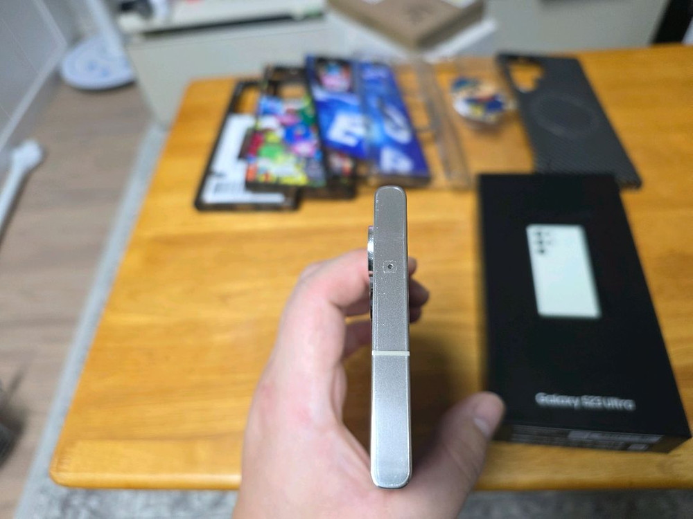 갤럭시 s23 울트라 512GB 크림 자급제 이미지