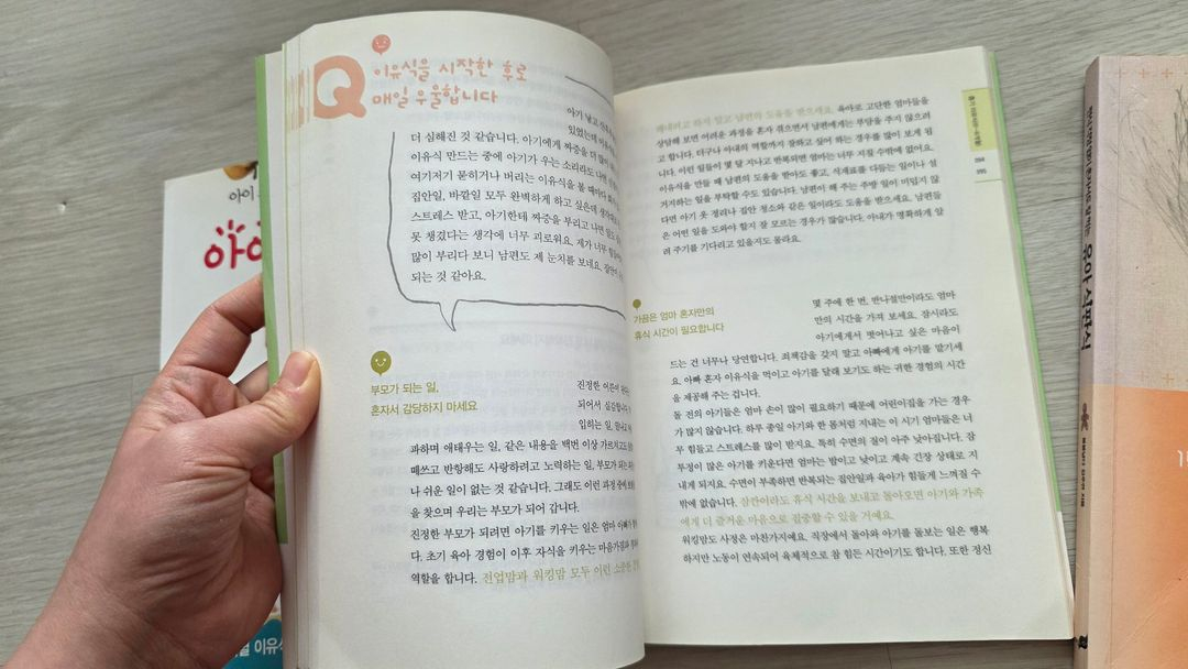 각종 유명한 출산/ 육아서적(삐뽀삐뽀, 이유식 등 9권)--8