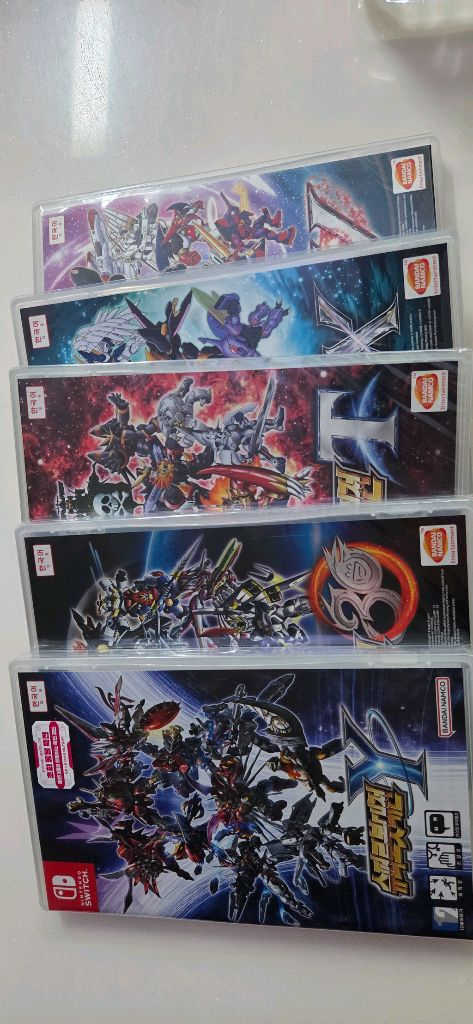 닌텐도 스위치 슈퍼로봇대전 연대기(V,X,T,30,Y) All 컬렉션 풀세트--2
