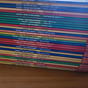쎄이펜 버전 까이유 쎄이펜 스토리북32권+ 오디오cd + dvd들 이미지