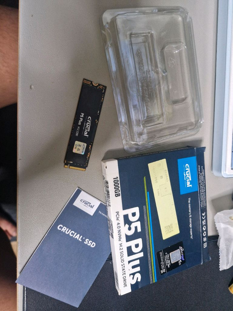 마이크론 Crucial P5 Plus 1TB M.2 PCIe Gen4 NVMe SSD 23만 이미지