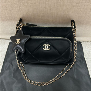 샤넬 벨벳 체인백