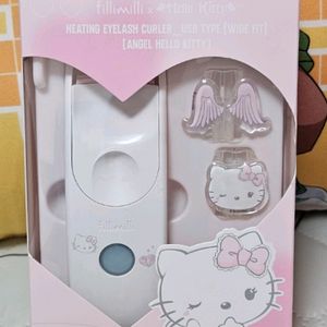 [최저가]올리브영 필리밀리 헬로키티 천사와악마 히팅뷰러 와이드핏 충전