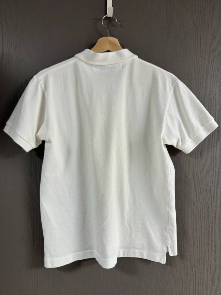 남자)꼼데가르송 플레이 화이트 카라티 폴로티 M--1