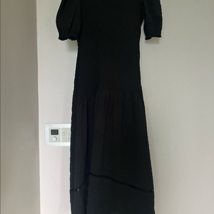 타임 퍼프 스모크 롱원피스