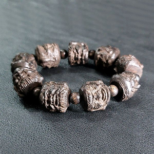 18나한 백단향 20mm 남자 소품 부처님 얼굴 불교 염주 팔찌 이미지