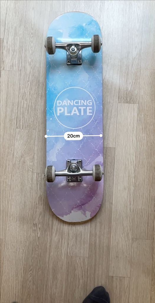 댄싱플레이트 스케이트보드 데크 파스텔톤--4
