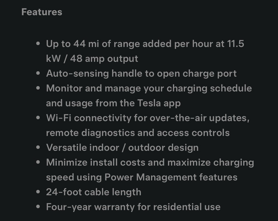 테슬라 월커넥터 벽걸이 충전기--8