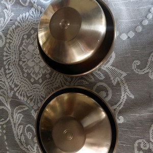 유기그릇(놋그릇)한국전통2인세트