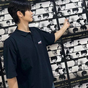 발렌시아가 오버핏 폴로셔츠