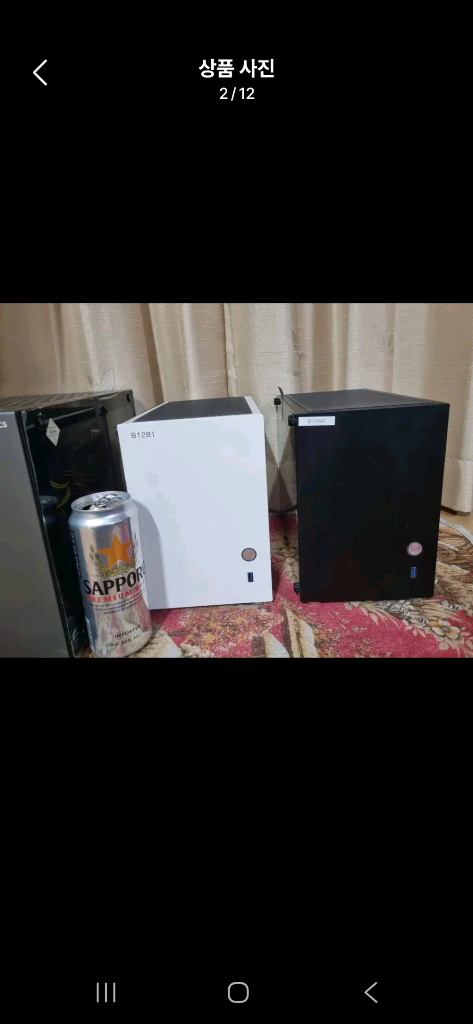 미니ITX 케이스 + h310보드 정격파워 데스크탑2개 이미지