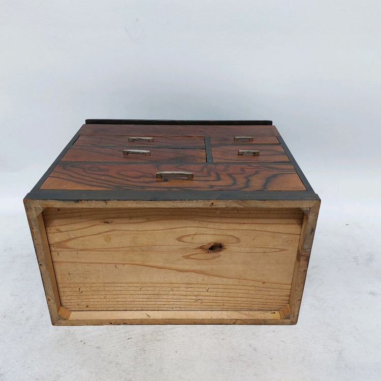 옛날 받지고리함. 바느질함- 고가구. 민속품. 근대사. 골동품--4