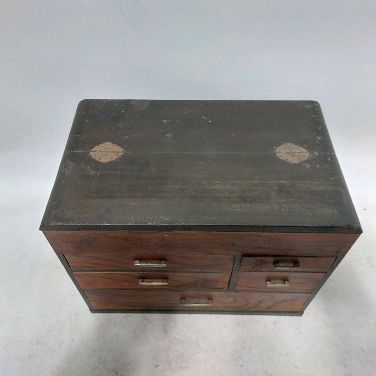 옛날 받지고리함. 바느질함- 고가구. 민속품. 근대사. 골동품--8