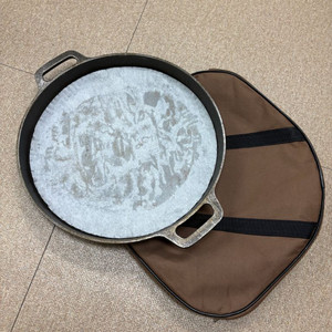 두꺼운 무쇠 닭갈비팬, 소고기, 불고기팬 이미지