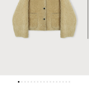 에토스 ethos 무스탕 컬리시어링자켓