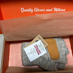 뉴베리니팅 핑거장갑 오트밀 ML 새상품