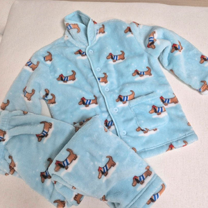 오르시떼 극세사 유아잠옷 80사이즈 (새상품, 136-145)