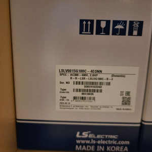 LS산전 인버터 팔아요 (LSLV0015G100C-4EONN) 이미지