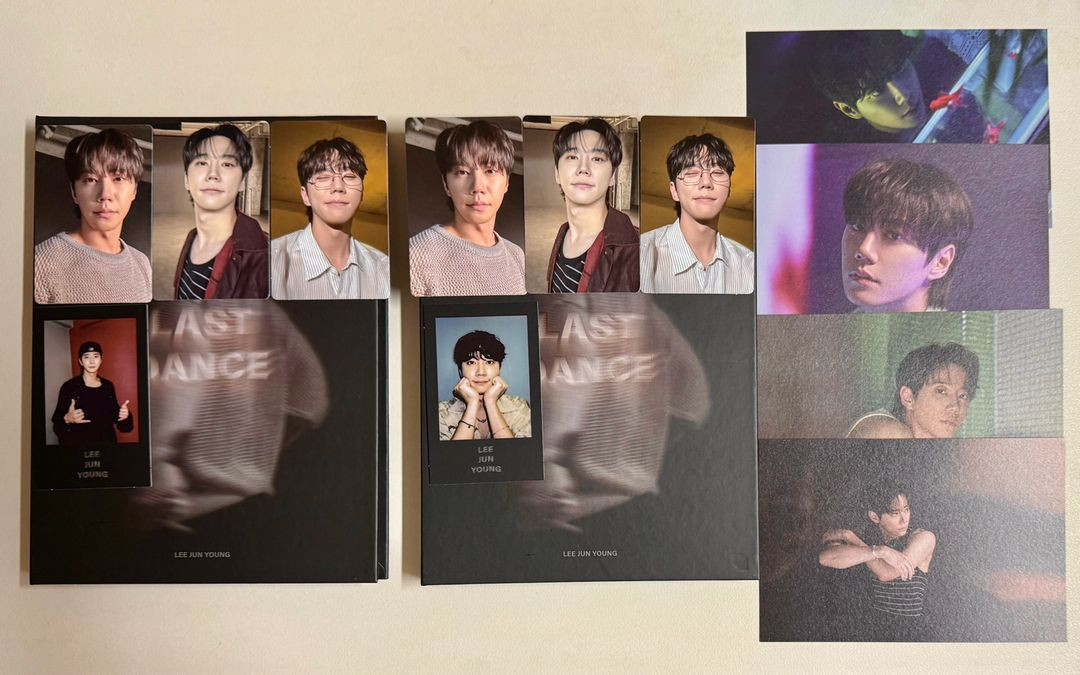 이준영 포카 라스트댄스 앨범 개봉 미개봉 이미지