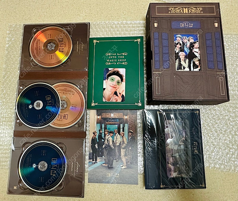 방탄 정국 포카 디비디 블루레이 지민 윤기 남준--1