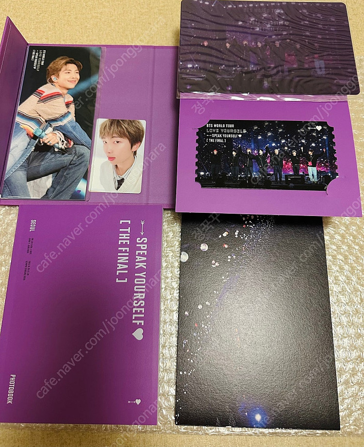 방탄 정국 포카 디비디 블루레이 지민 윤기 남준--8