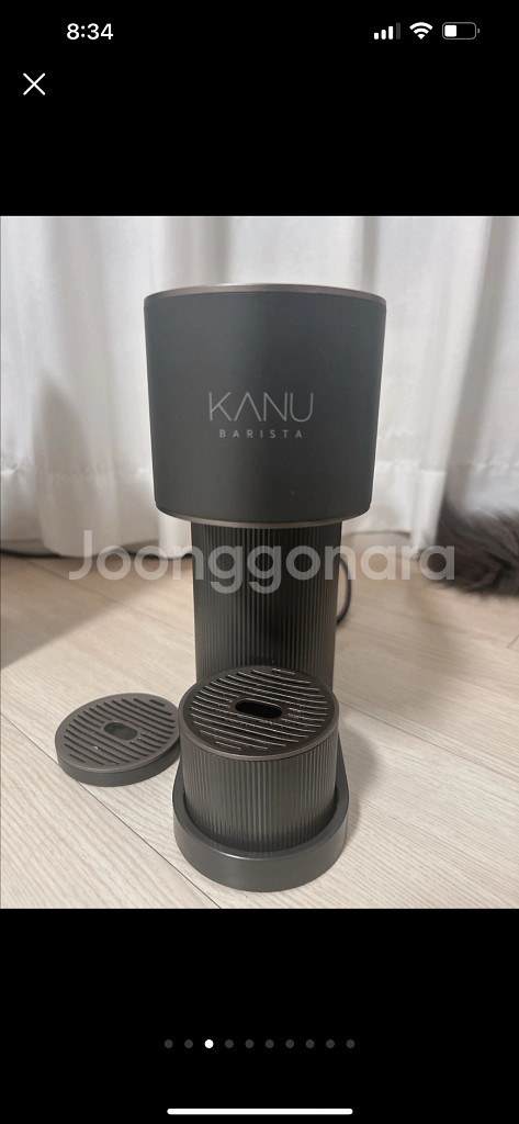 카누바리스타 커피머신--3